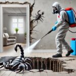 Fumigación para alacranes