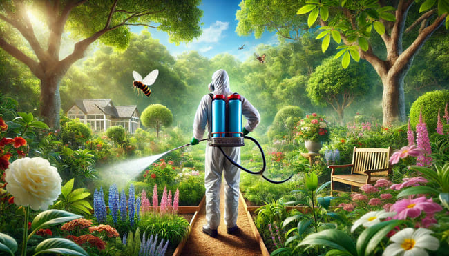 Fumigaciones en jardines