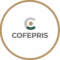 Logo de Cofepris (Comisión Federal para la Protección contra Riesgos Sanitarios)