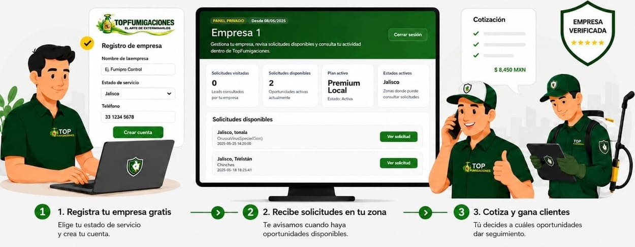 Como funciona topfumigaciones para empresas